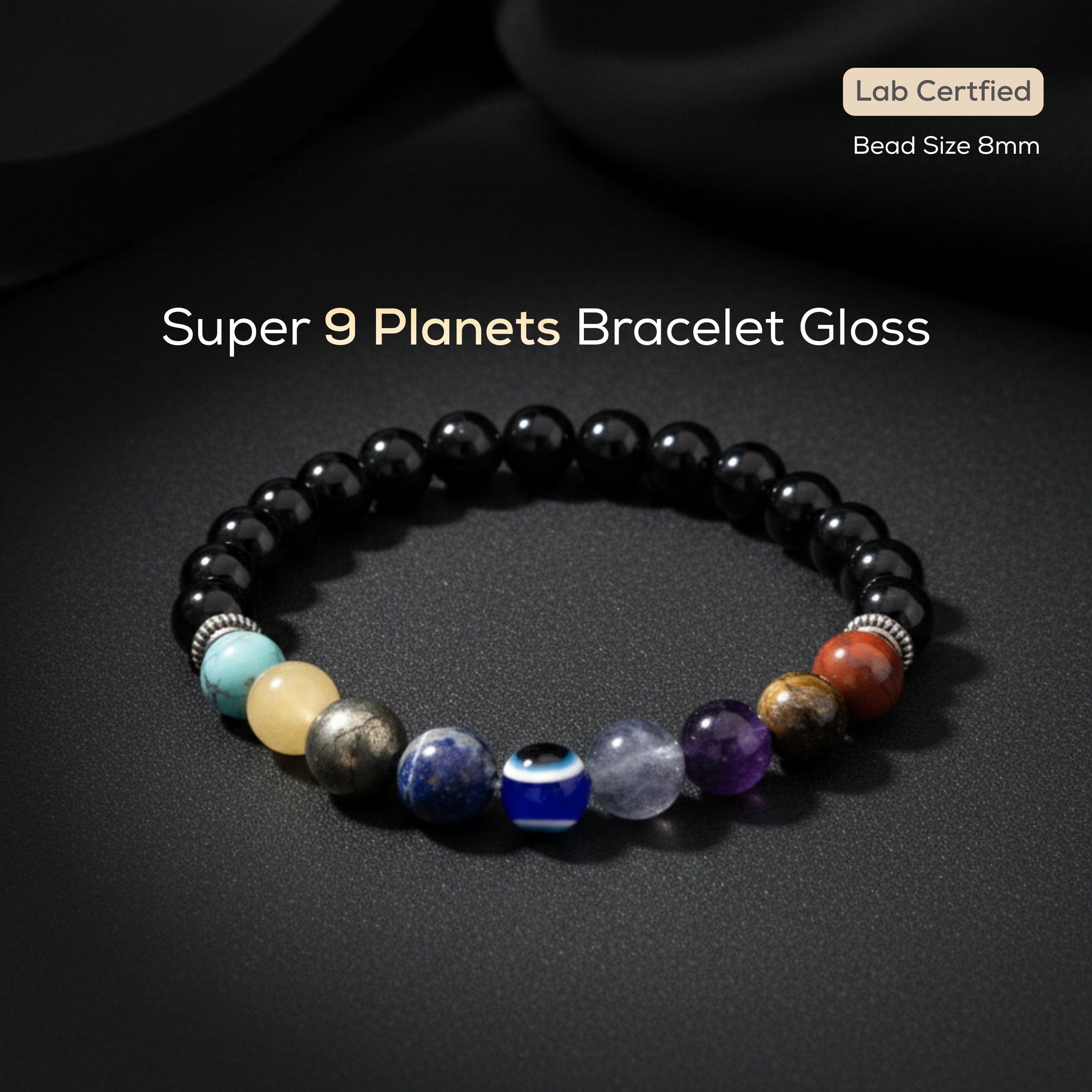 Natural 9 Planets Gloss Bracelet