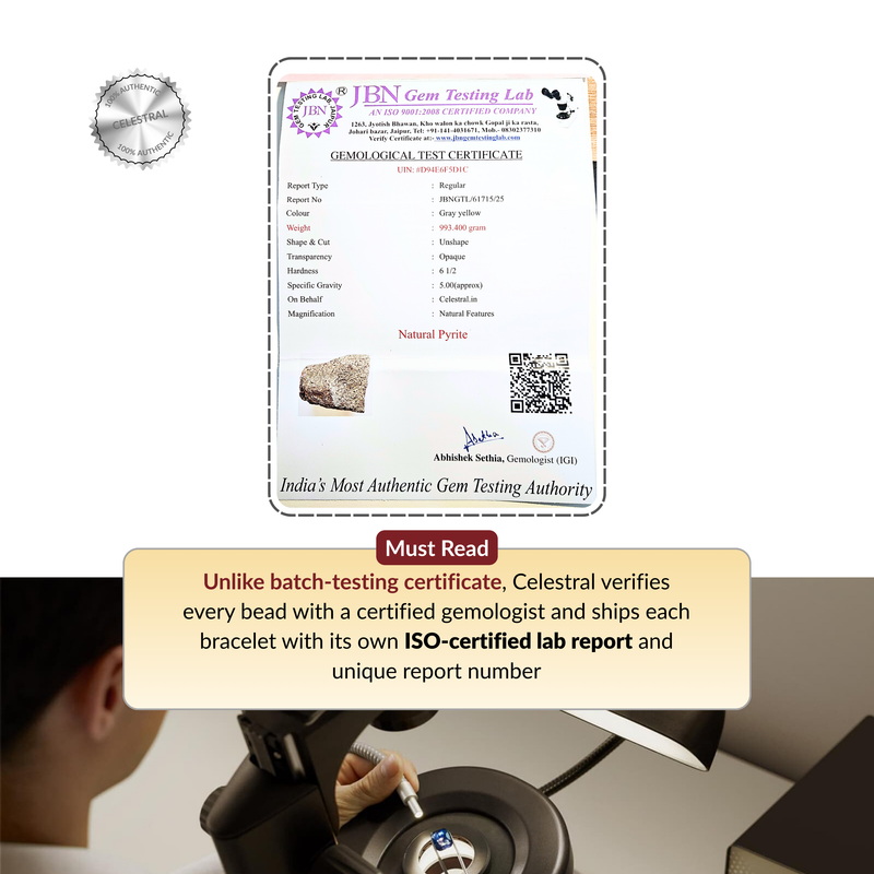 Natural Pyrite Stone (900g-1,100g)