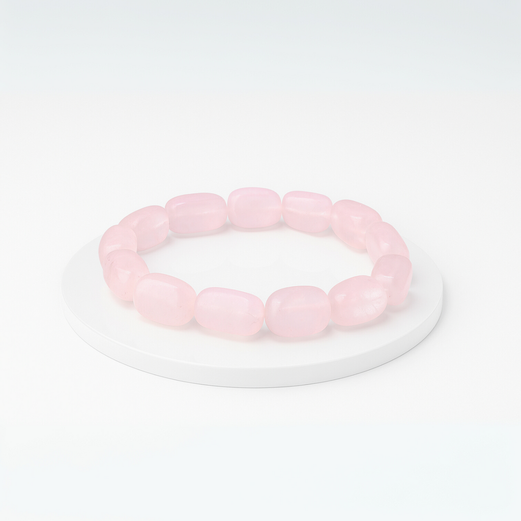 Rose Quartz Love & Harmony Natural Stone Bracelet
