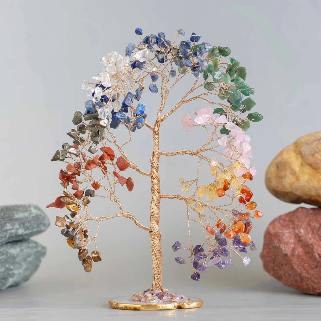 11 Chakra Stones Tree