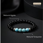 Natural Turquoise Gloss Bracelet