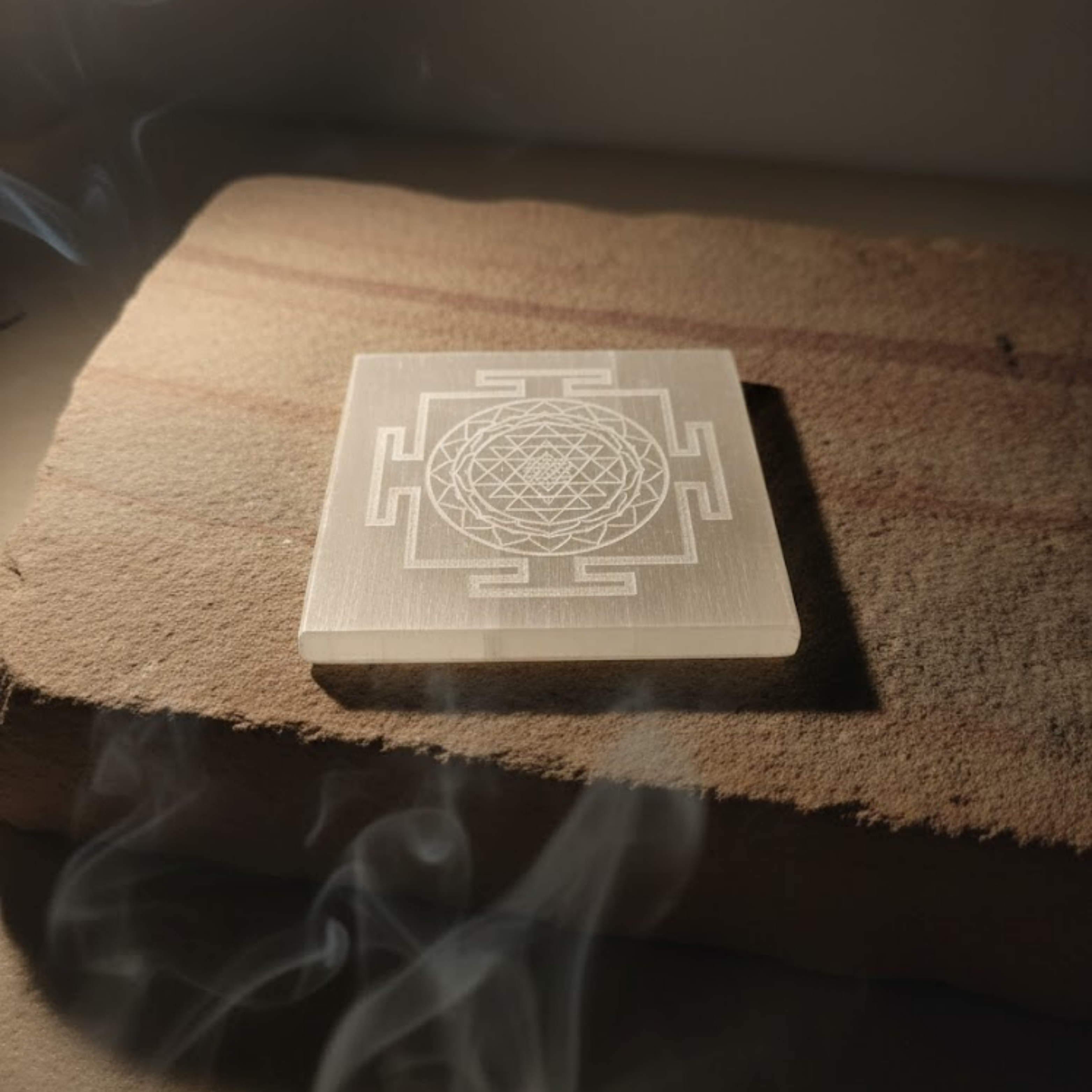 Natural Selenite plate