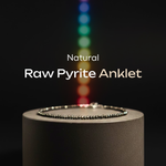 Natural Raw Pyrite Anklet