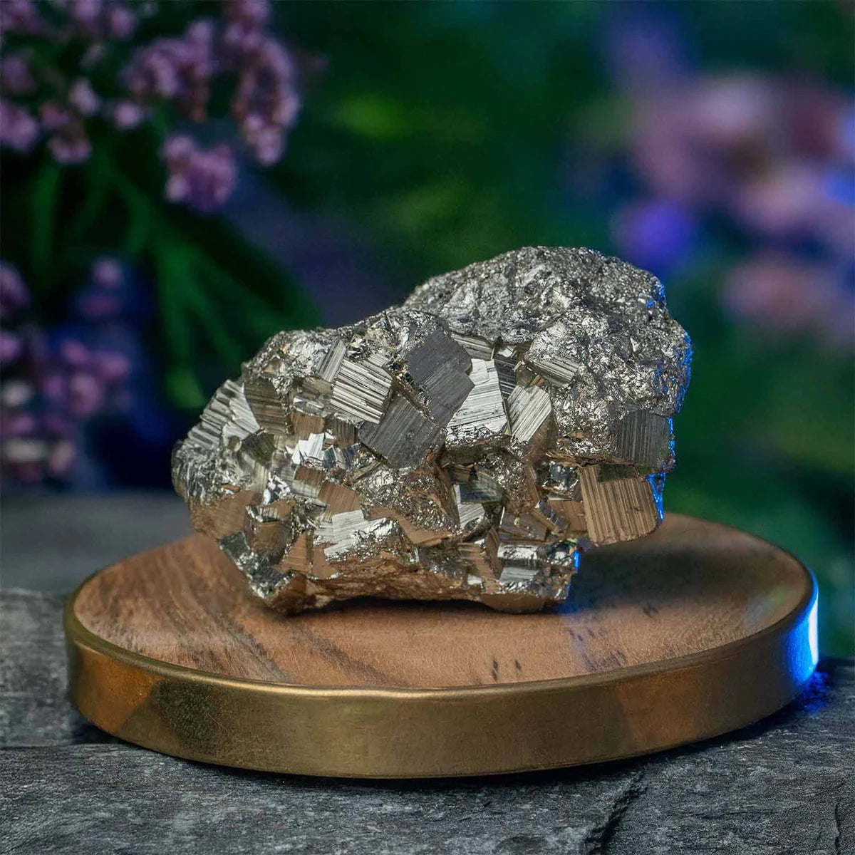 Natural Pyrite Geode