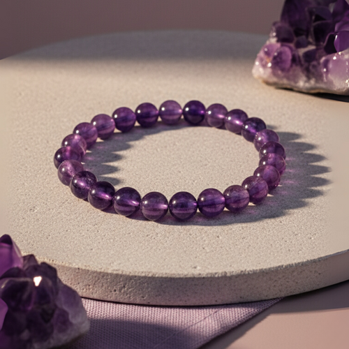 Amethyst Calm & Clarity Healing Bracelet