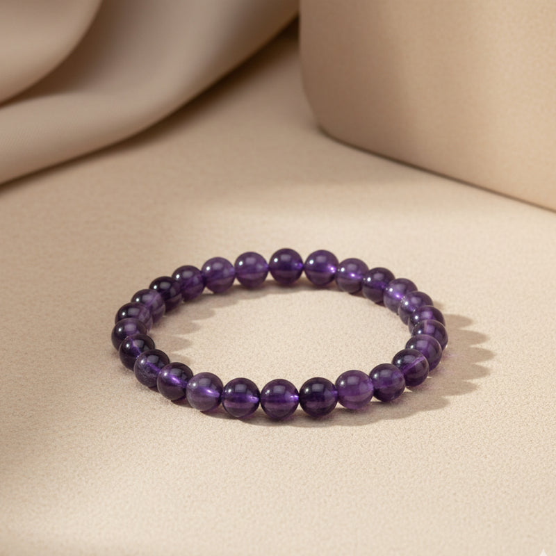 Natural Amethyst Bracelet