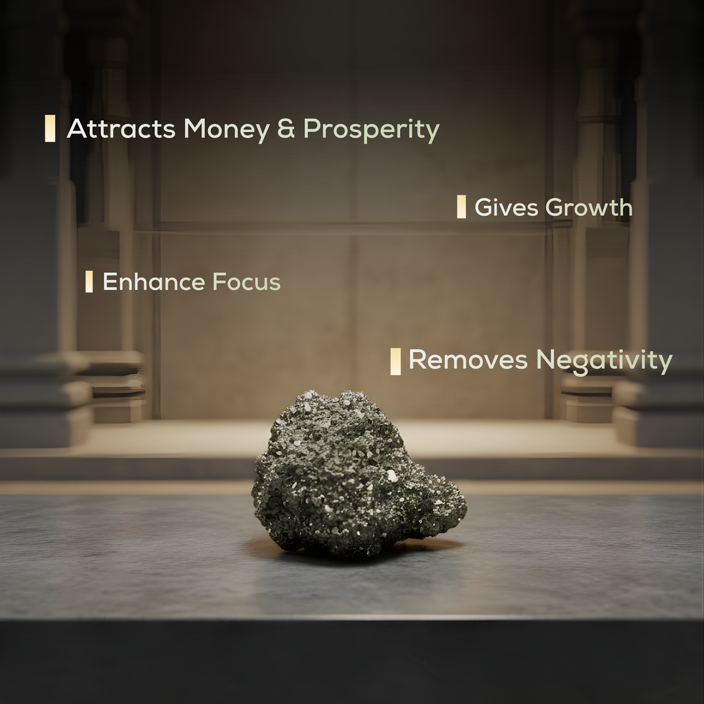 Natural Pyrite Stone (300g-400g)