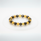 Wealth Magnet Citrine & Pyrite Prosperity Bracelet